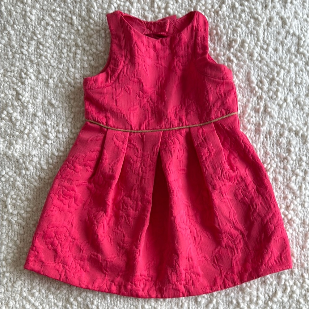 Elegant Red Sleeveless Dress